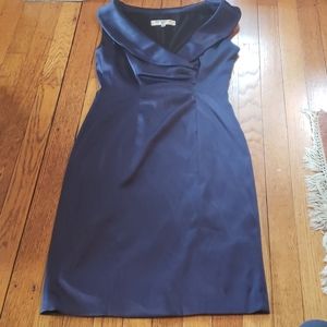 Evan Picone Dress Navy Blue. Size 2P